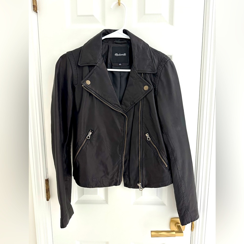 Madewell Washed Leather Jacket